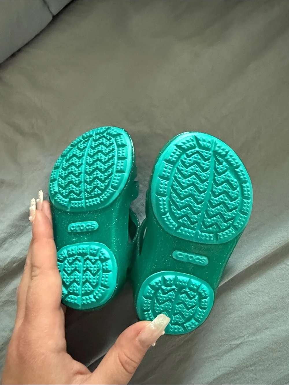 Toddler Girl Little Mermaid Croc Jelly Sandals